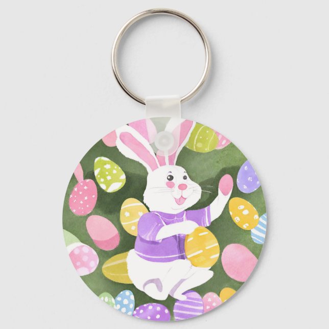 bunt med påskägg nyckelring (Framsida)