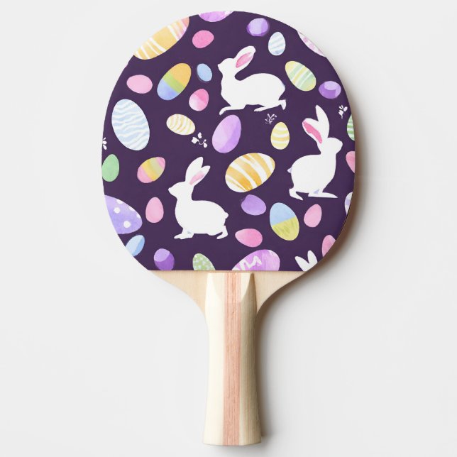 bunt med påskägg pingisracket (Framsidan)