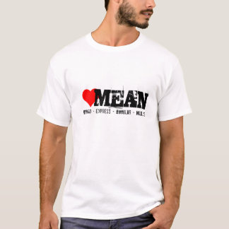 Bunt, mongo är uttrycklig som är vinkelformig och tee shirt
