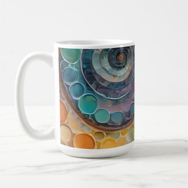 bunt und modern, Dekokissen Kaffemugg (Vänster)