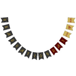 Buntbanderoll 2025 i studenten - klass 2025 vimplar