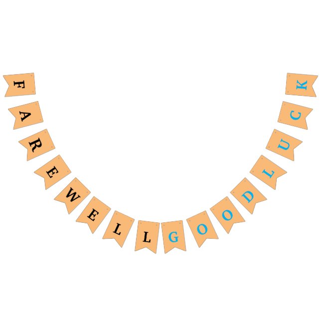 Buntbanderoll för Farwell party Vimplar (Alla)