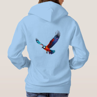 Bunte Möwe im Flug T Shirt