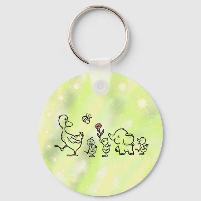 bunter Lauf Nyckelring (Framsida)