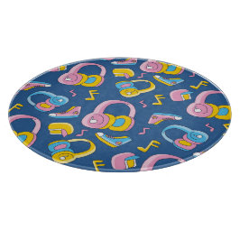 Bunter Musikmix i rosa, blau, gelb