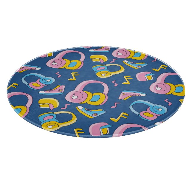 Bunter Musikmix i rosa, blau, gelb (Hörn)