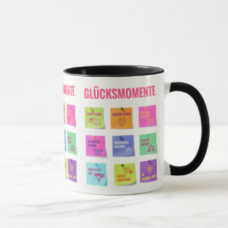 Buntes Design mit Glücksmomenten Mugg