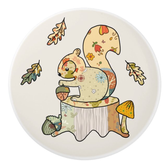 buntes Eichhörnchen Knopp (Framsidan)