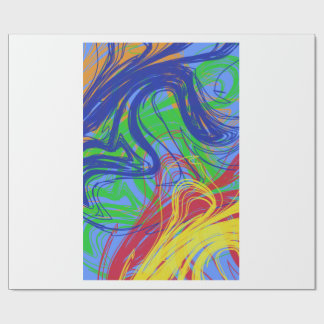 Buntes Papier Presentpapper