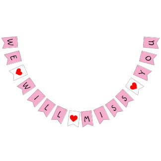 bunting banner vimplar