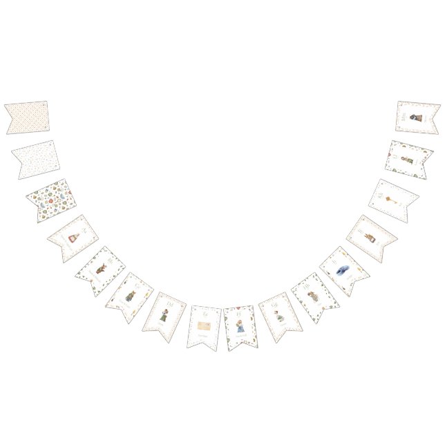 Bunting flaggor A-M (Alla)