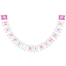 Bunting Flags Happy Birthday. Vimplar