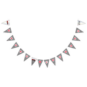 Bunting för flagga för grattis på födelsedagen