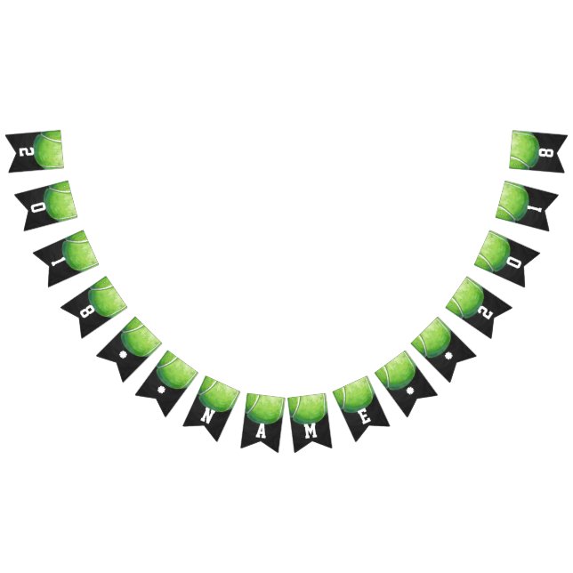 Bunting för party för boll för tennis 04of12 vimplar (Alla)