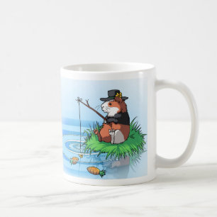 Bunty försökskaninen går morotfiske kaffemugg