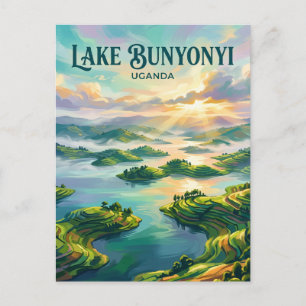 Bunyonyisjön Uganda Vykort
