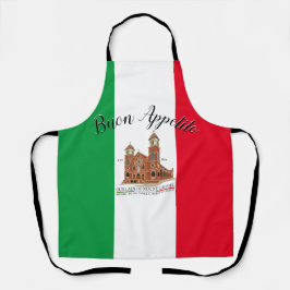 Buon Appetito All-over Print Apron