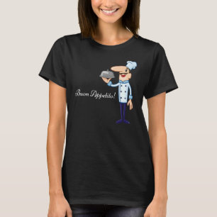 Buon Appetito Roligt Chef T Shirt