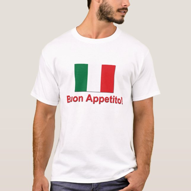 Buon Appetito T-shirt (Framsida)
