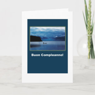 Buon Compleanno - grattis på födelsedagen i Kort
