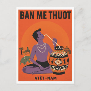 Buon Ma Thuot Jar Vin Vietnam Resa Vykort