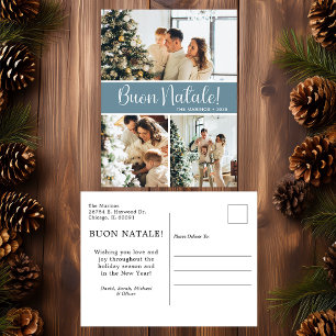 Buon Natale 3 Photo Helg Vykort