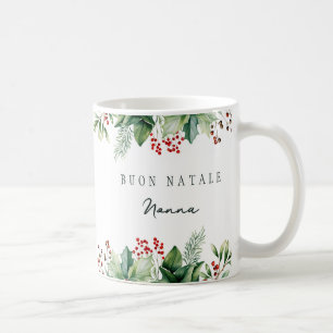 Buon Natale Anpassningsbar Nonna Kaffemugg