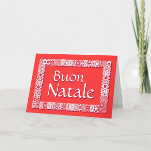 Buon Natale Biglietto Di Auguri - Saluto i carta Helgkort
