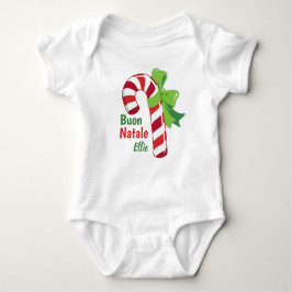 Buon Natale Candy cane Babu Bodykostu T Shirt