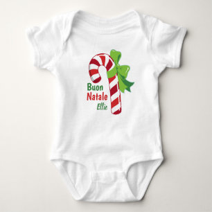 Buon Natale Candy cane Babu Bodykostu T Shirt