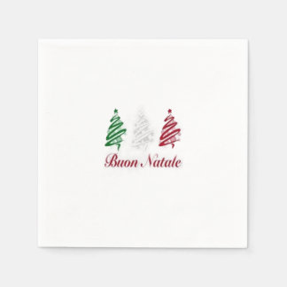Buon Natale Christmas Napkins Pappersservett