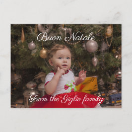 Buon natale | ditt foto vykort