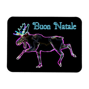 Buon Natale - Electric Moose Magnet