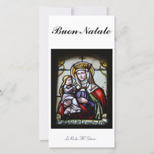 Buon Natale Fotokarte Julkort