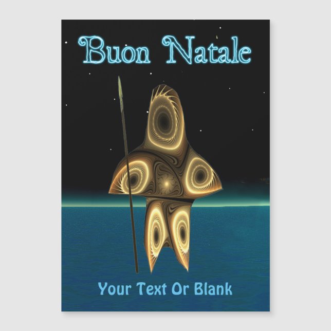 Buon Natale - Fractal Inuit Hunter (Framsida)