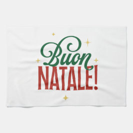 Buon Natale Gift Italian Christmas Kökshandduk