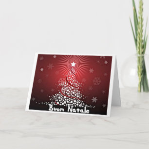 ***BUON NATALE*** GOD JUL FAMILJ/VÄNNER KORT