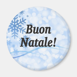 Buon Natale! God jul på italienska bf Magnet
