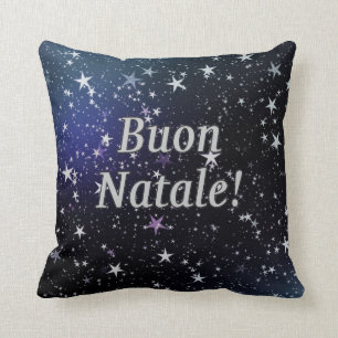 Buon Natale! god jul på italienska wf Kudde