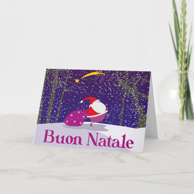 Buon Natale Helgkort (Framsida)