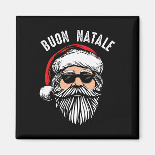 Buon natale italian jultomten babbo lustig christ magnet