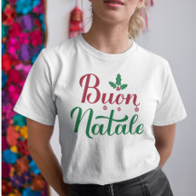 Buon Natale Italiana God jul Holly