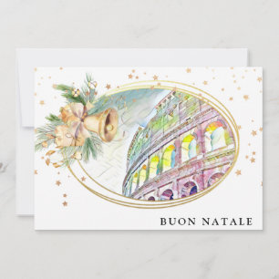 *~* BUON NATALE Italien AP20-Julfestens foto Inbjudningar