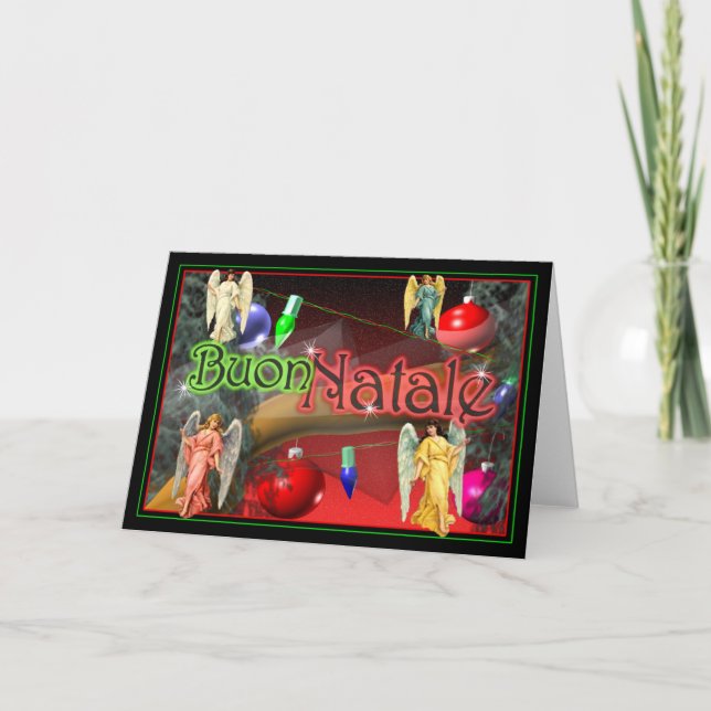 Buon Natale italienareglad helg (Framsida)