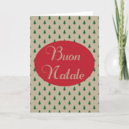 Buon Natale - Italienska julkort Helgkort