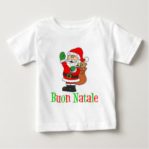 Buon Natale Italienska Santa Kids Tröja