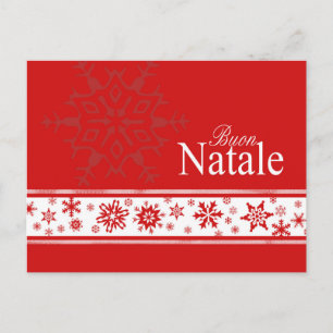 Buon Natale - italienskt julkort Helg Vykort