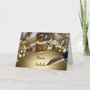 Buon Natale - italienskt julkort Helgkort