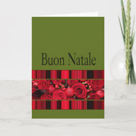 Buon Natale - italienskt julkort Helgkort