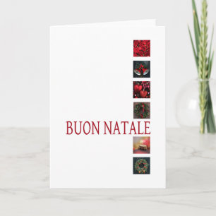 Buon Natale - italienskt julkort Helgkort